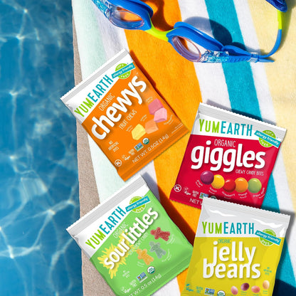 YumEarth Organic Candy Variety - Allergy Friendly Snacks for Birthday Parties and Playdates, Individually Wrapped Box