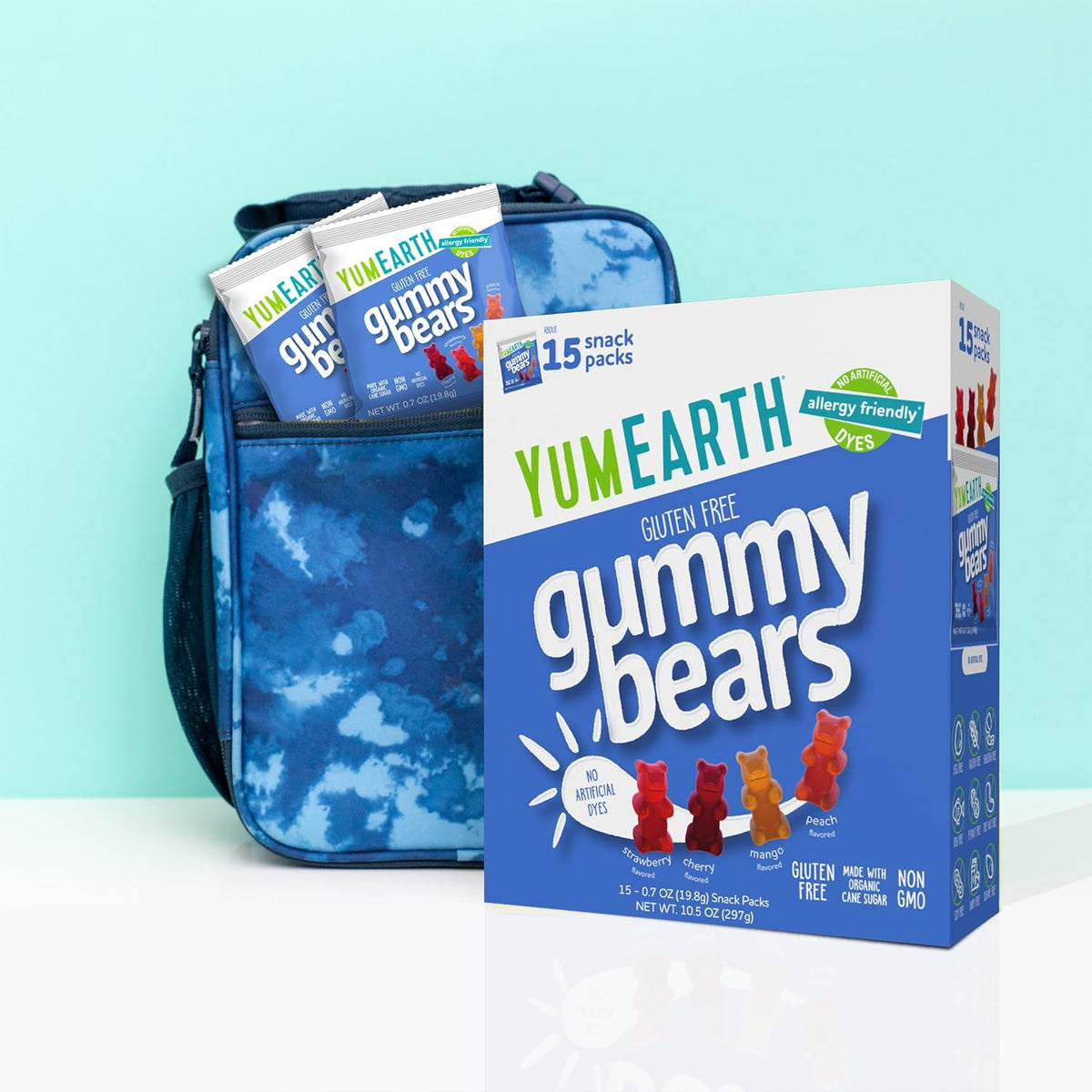 YumEarth Organic Gummy Bears – Mindful Snacking Candy, USDA Organic Dye Free Gummy Bears