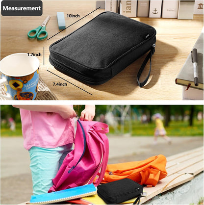 Zannaki Lightweight Marker Bag – Safe and Easy-Carry Supply Pouch for Teens