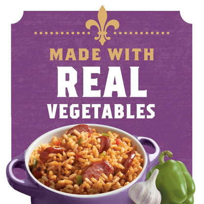 Zatarain's Jambalaya 8 oz – Real Vegetables and No Artificial Flavors for Wholesome Home Dining