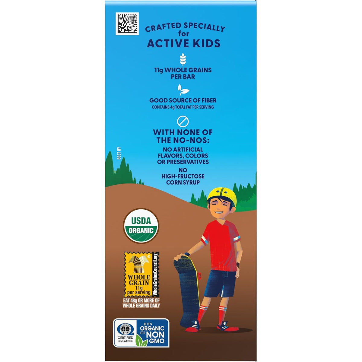 Zbar Chocolate Brownie Energy Bars – Organic Non-GMO Pantry Staple Snack for Ingredient-Conscious Parents