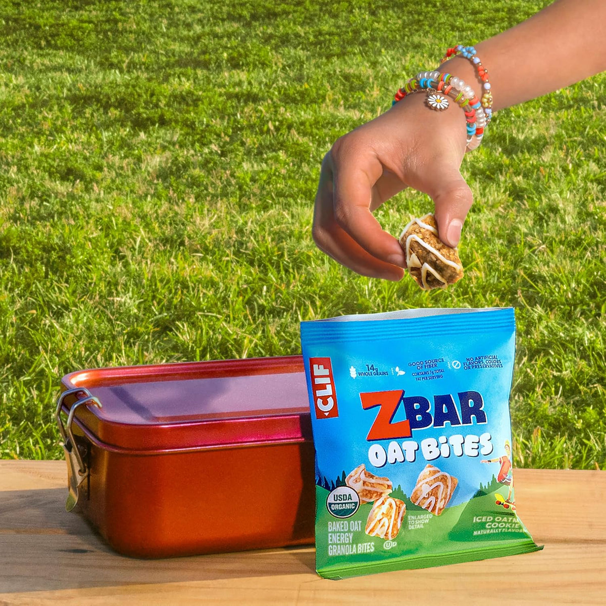 Zbar Oat Bites - Iced Oatmeal Cookie - Welcome Home Hostess Gift for Playdate Hosts and Visiting Grandkids - 6 Packs