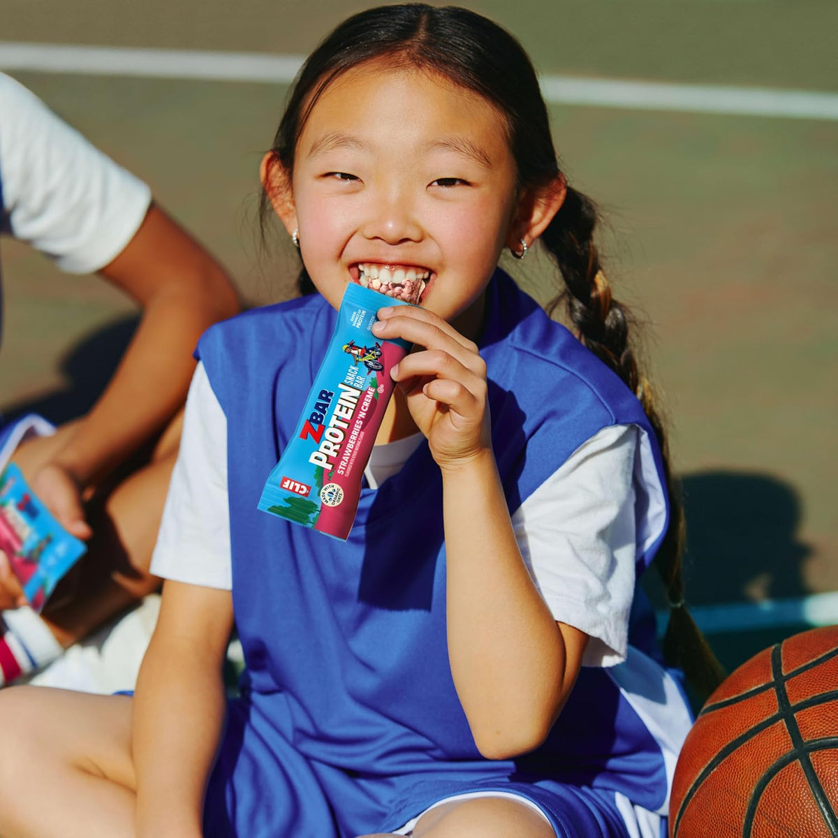 Zbar Protein - Strawberries 'N Creme - Backpack Snack for After-School Sports, 5-Pack Bars