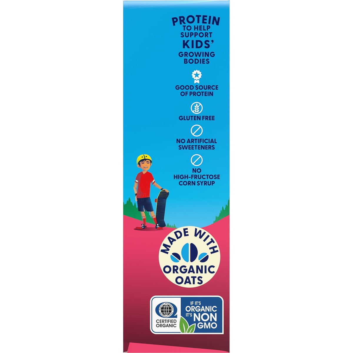 Zbar Protein - Strawberries 'N Creme - Backpack Snack for After-School Sports, 5-Pack Bars