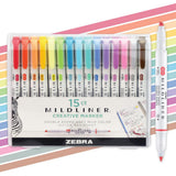 Zebra Pen MILDLINER Mild Color Highlighter – Understated Bible Journaling Tool for Restrained, Monochrome Inspired Spaces