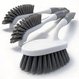 3 Pack Heavy Duty Scrub Brush Set as Housewarming Gift for New Homeowners – Bathroom and Floor Cleaning Bundle