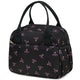 Black Pink Bow - Medium
