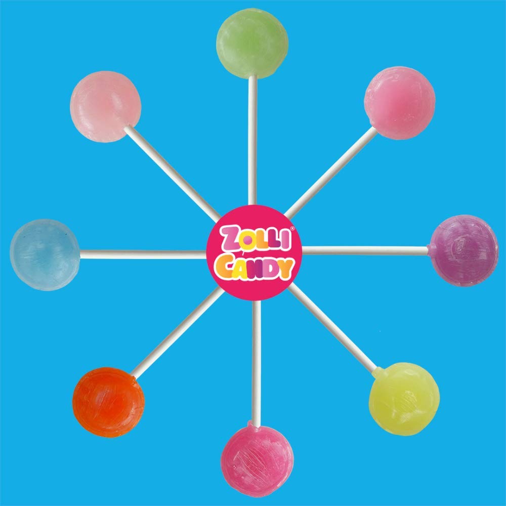 Zollipops Clean Teeth Pops Sugar Free Lollipops with Xylitol – Travel Bag Sweet Fix for Diabetics and Keto Dieters