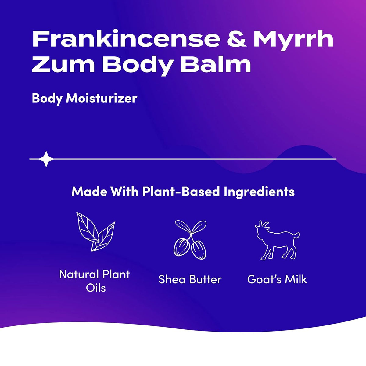 Zum Body Balm Moisturizer – Scent That Draws Compliments, Sea Salt 2.5 oz Multi-Use Balm Doubling as a Soft Fragrance Layer