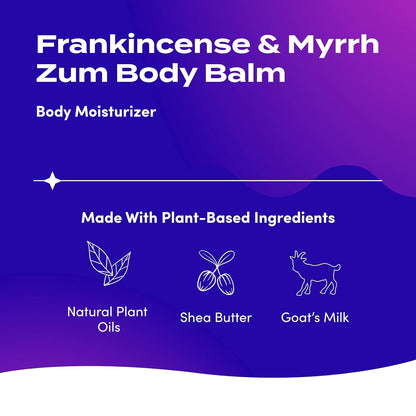 Zum Body Balm Moisturizer – Scent That Draws Compliments, Sea Salt 2.5 oz Multi-Use Balm Doubling as a Soft Fragrance Layer