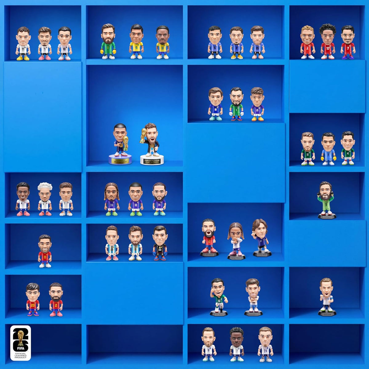 ZURU FIFA World Cup 2026 Ballers Mini Figurine Surprise 2 Pack – Thoughtful Gift for World Cup Fans, Kids, and Hobbyist Collectors